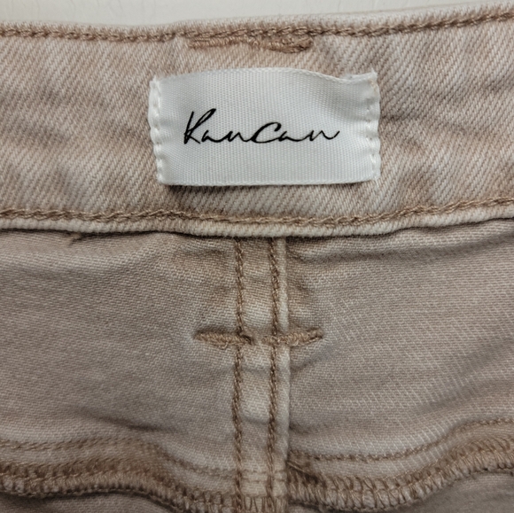 KanCan Nora High Rise Modest Bermuda Shorts Size 5/26 - Picture 9 of 10